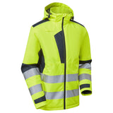 Supertouch System Hi-Vis Eco Thermal Waterproof Jacket - Yellow/Navy