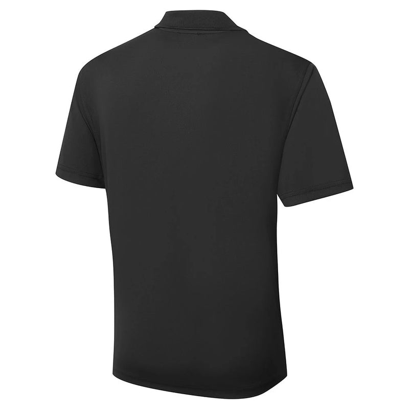 Supertouch Bird Eye Polo Shirt - Black