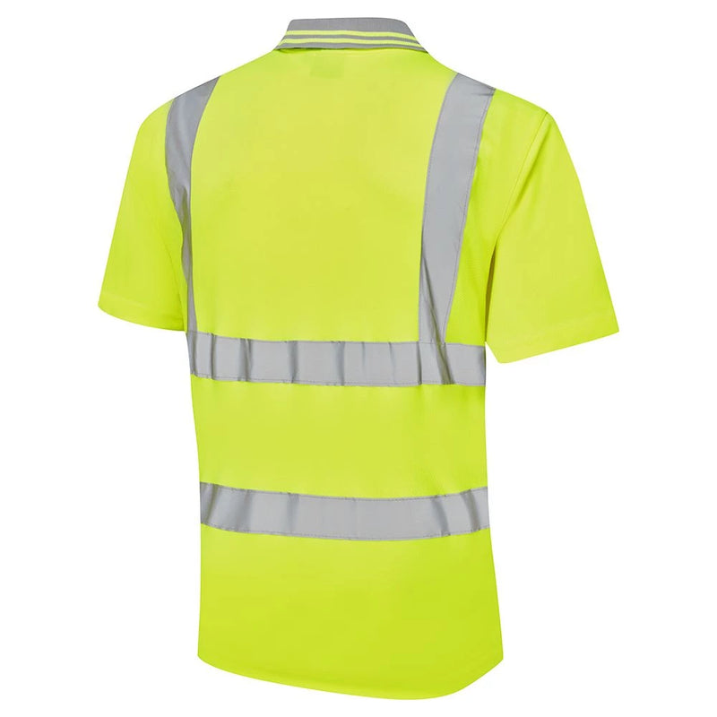 Supertouch Hi-Vis Bird Eye Polo Shirt - Yellow