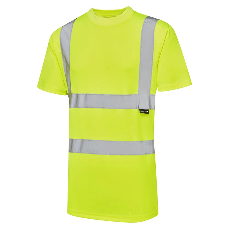 Supertouch Hi-Vis Bird Eye T-Shirt - Yellow