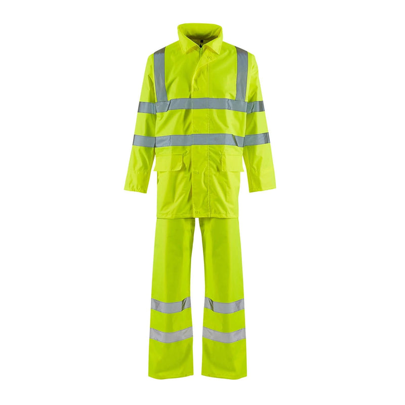 Supertouch Hi-Vis Lite Rainsuit - Yellow