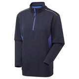 Supertouch System Eco Women's Quarter Zip Sweatshirt - Navy/Royal Blue