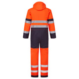 Supertouch System Hi-Vis Eco Insulated Coverall - Orange/Navy