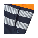 Supertouch Essentials Hi-Vis Eco Coolair Softshell Gilet - Orange/Navy