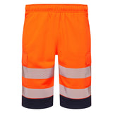 Supertouch Essentials Hi-Vis Eco CottonCool Shorts - Orange