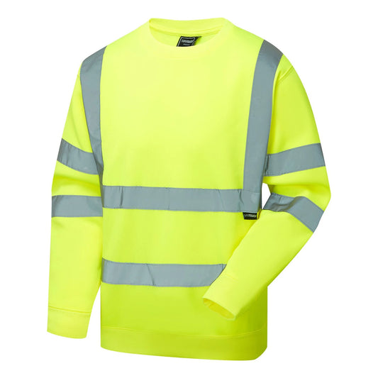 Supertouch Eco Hi-Vis Sweatshirt - Yellow