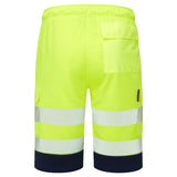 Supertouch Essentials Hi-Vis Eco CottonCool Shorts - Yellow
