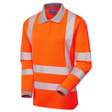Supertouch Women's Hi-Vis Jaya Bird Eye Polo Shirt - Orange
