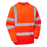 Supertouch Eco Hi-Vis Sweatshirt - Orange