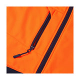 Supertouch Essentials Hi-Vis Eco Coolair Softshell Gilet - Orange/Navy