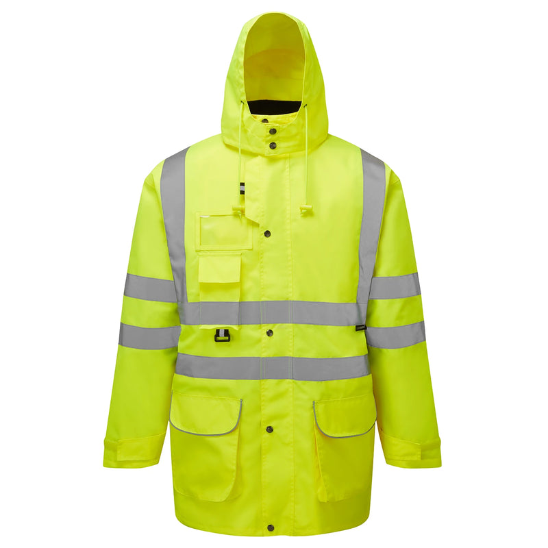 Supertouch Hi-Vis 7 in 1 Parka in yellow