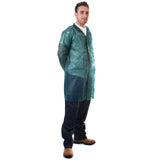 Supertouch Non-Woven Visitor Coats - Popper