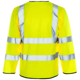 Supertouch Hi-Vis Long Sleeved Vest - Velcro - Yellow