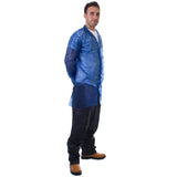 Supertouch Non-Woven Visitor Coats - Popper