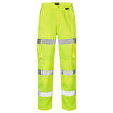 Supertouch Hi-Vis 3 Band Combat Trousers - Orange