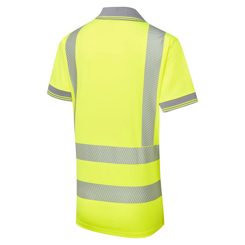 Supertouch Women's Hi-Vis Savannah Bird Eye Polo Shirt - Yellow