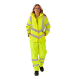 Supertouch Women's Hi-Vis Kamela Padded Jacket - Yellow