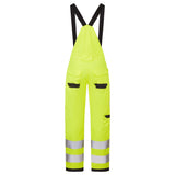 Supertouch System Hi-Vis Eco Thermal Waterproof Bib Trousers - Yellow/Navy