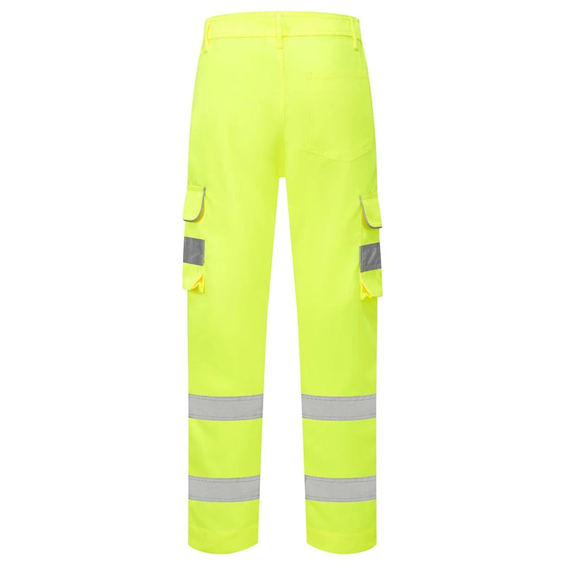 Supertouch Women's Hi-Vis Hana Combat Trousers - Yellow