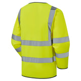 Supertouch Hi-Vis Long Sleeved Vest - Zip - Orange