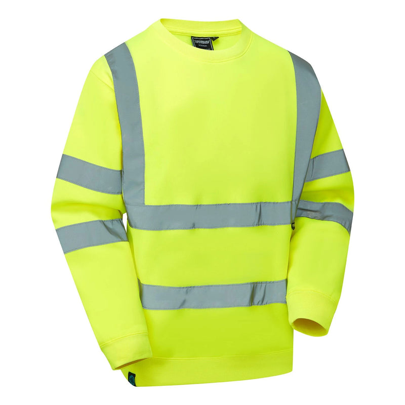 Supertouch Eco Hi-Vis Sweatshirt - Yellow