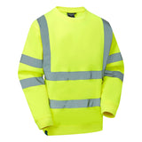 Supertouch Eco Hi-Vis Sweatshirt - Yellow