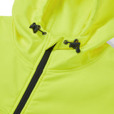 Supertouch Essentials Hi-Vis Eco Hooded Softshell Jacket - Yellow/Navy