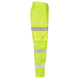 Supertouch Hi-Vis 3 Band Combat Trousers - Orange