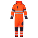 Supertouch System Hi-Vis Eco Insulated Coverall - Orange/Navy