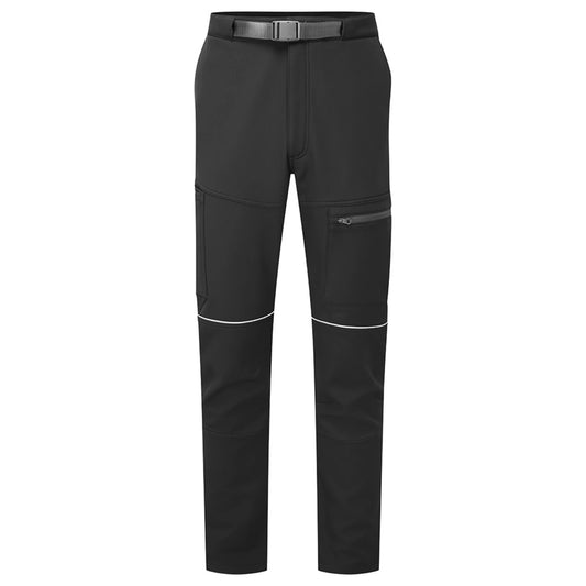 Supertouch System Eco Softshell Trousers - Black/Grey