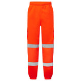 Supertouch Eco Hi-Vis Jogging Bottoms - Orange