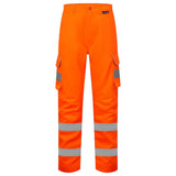 Supertouch Women's Hi-Vis Hana Combat Trousers - Orange