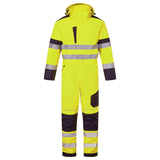 Supertouch System Hi-Vis Eco Insulated Coverall - Yellow/Navy