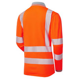 Supertouch Women's Hi-Vis Jaya Bird Eye Polo Shirt - Orange