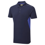 Supertouch System Eco Polo Shirt - Navy/Royal Blue