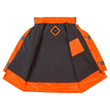 Supertouch Hi-Vis Fleece Lined Parka - Orange