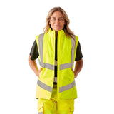 Supertouch Women's Hi-Vis Anjali Bodywarmer - Yellow