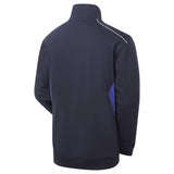 Supertouch System Eco Quarter Zip Sweatshirt - Navy/Royal Blue