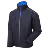 Supertouch System Eco 3 Layer Softshell Jacket - Navy/Royal Blue