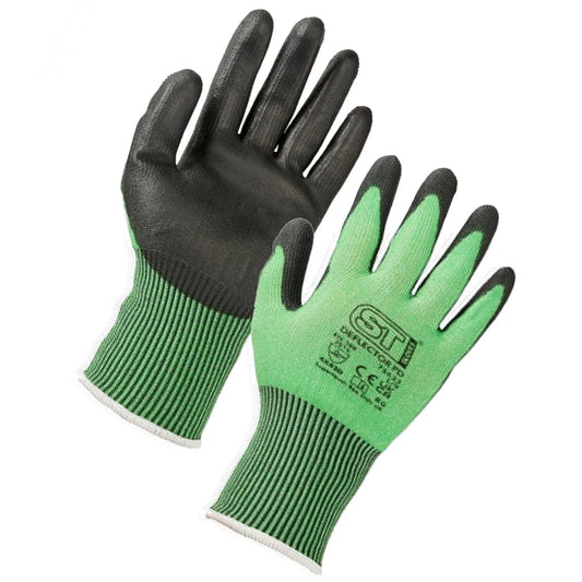 Supertouch Deflector PD Cut Resistant PU Gloves
