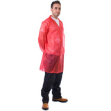 Supertouch Non-Woven Visitor Coats - Popper