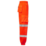 Supertouch Eco Hi-Vis Jogging Bottoms - Orange