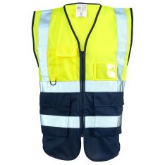 Hi Vis 2 Tone Executive Vest