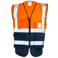 Hi Vis 2 Tone Executive Vest