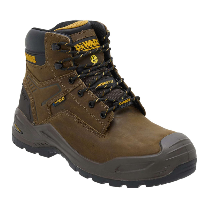 DeWalt Steelforge Palm Brown Non-Metallic Waterproof Safety Boot S7S