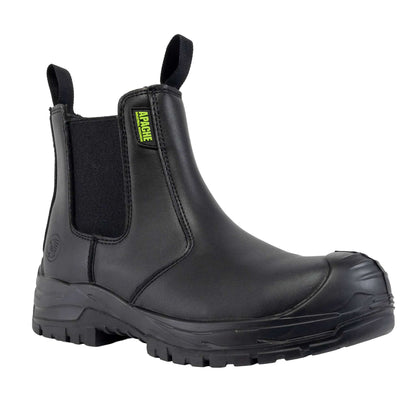 Apache Brooks Black Dealer Safety Boot S3L