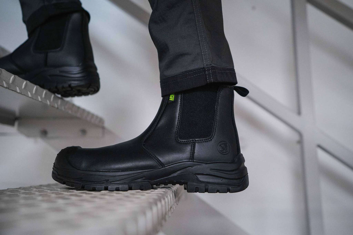 Apache Brooks Black Dealer Safety Boot S3L - view 5