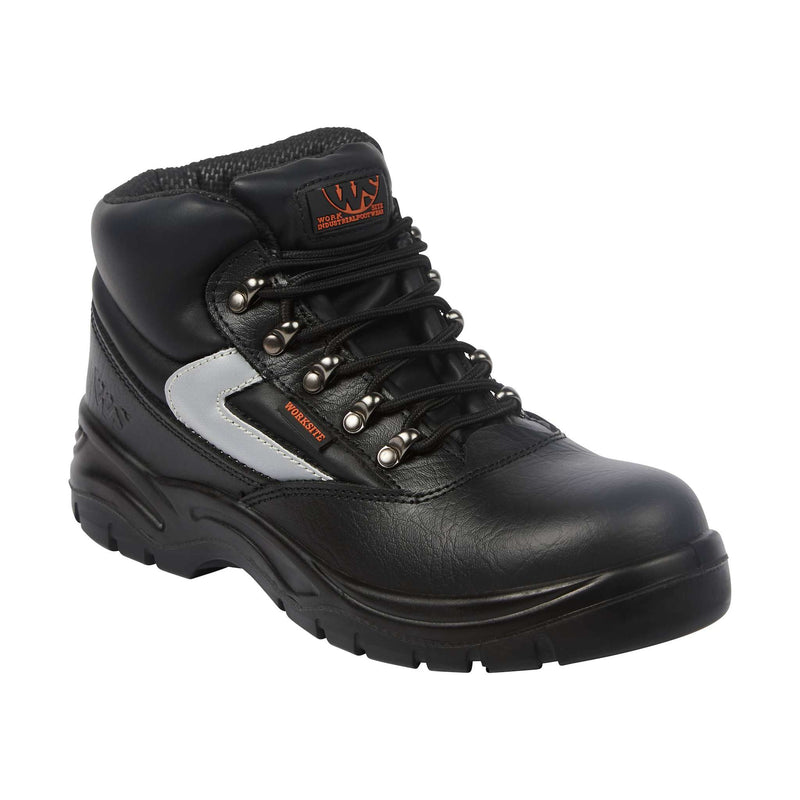 Sterling Steel Work Site SS601SM Black Safety Boot S1P