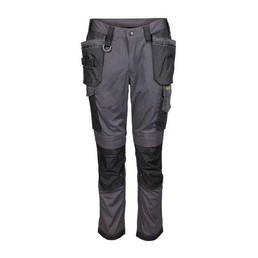 Apache Sudbury Slim Fit Stretch Holster Trousers Grey/Black