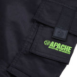 Apache Bancroft Slim Fit Stretch Holster Trousers Black - view 3